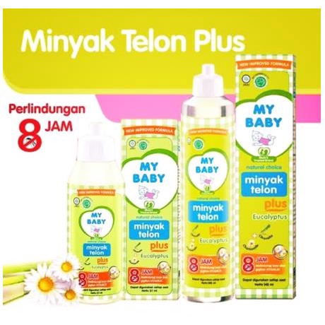 * KYRA * My Baby Minyak Telon Plus Eucalyptus Perlindungan 8 Jam