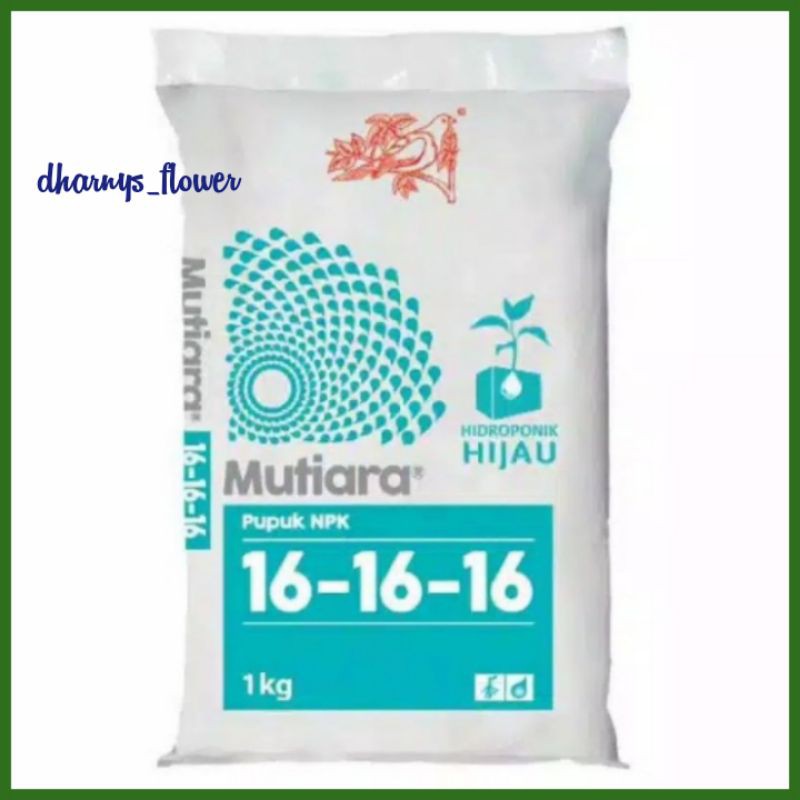 (BISA COD)PUPUK MUTIARA NPK 16-16-16 30g