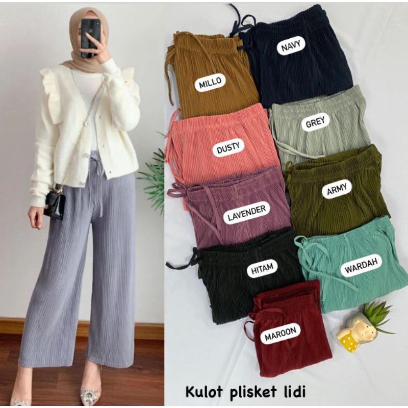KULOT HOMMY RAYON POLOS SUPER ADEM