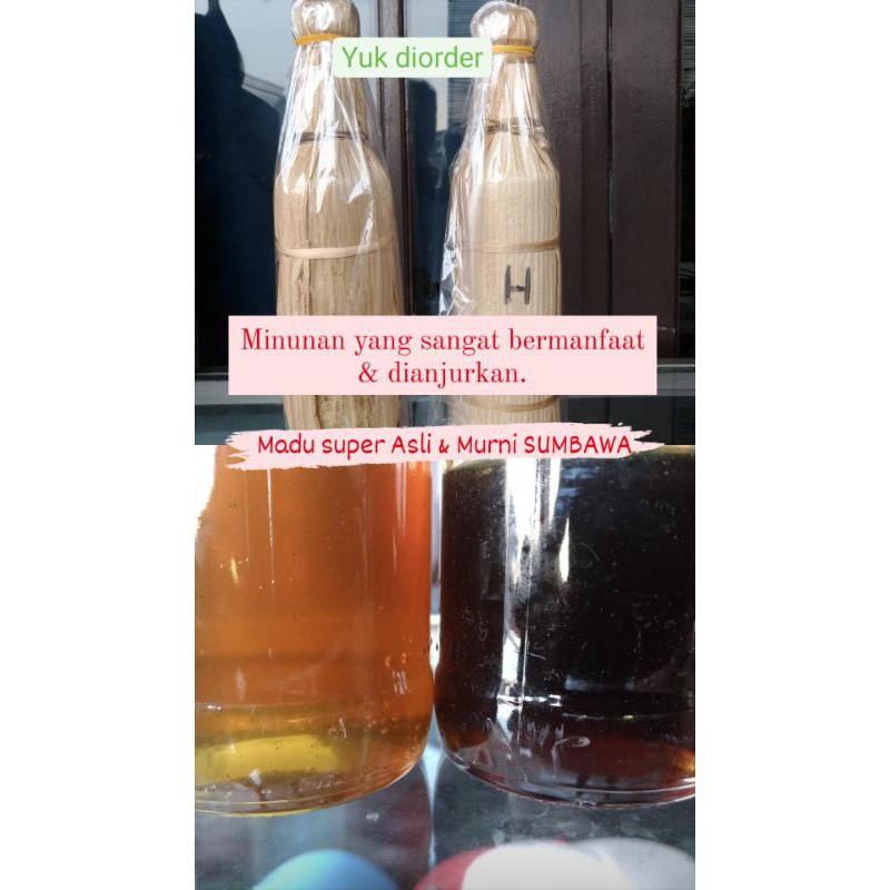 

Madu Murni Sumbawa Asli 100%