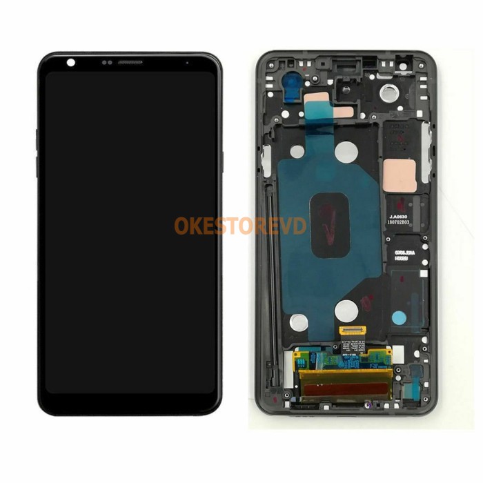 LCD+TOUCHSCREEN LG Q710 / LG STYLO 4 / LG Q710 PLUS FRAME