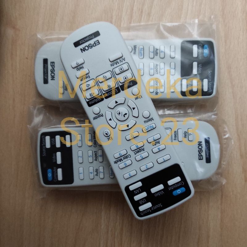 Jual REMOTE PROJECTOR PROYEKTOR EPSON EBS EBX SERIES Baru Shopee