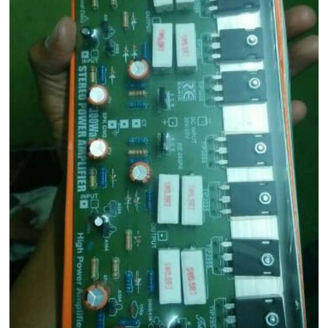 Power ocl 8 transistor 300watt stereo