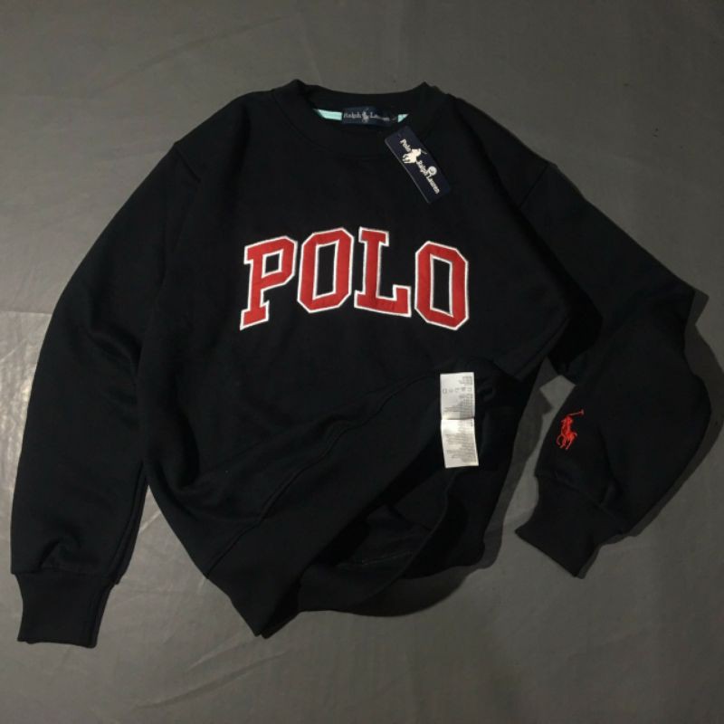 crewneck polo