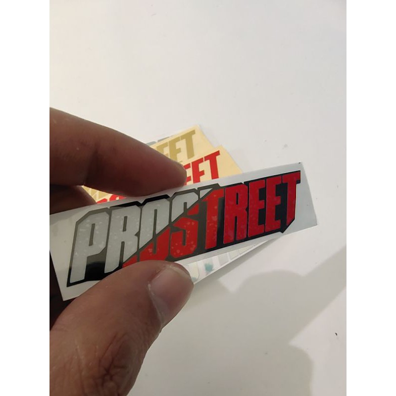 STICKER PROSTREET CUTING KECIL/MINI 7,5 CM