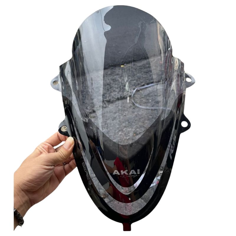 Visor R15 v3 Akai Black Series Winshield R15 v3 Winsil R15 v3 Winshield R15 V3 jenong