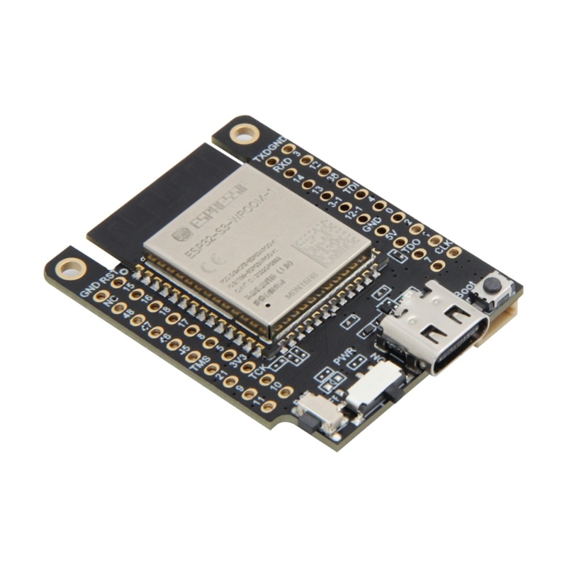 Zzz T7 S3 V1.1 Development Board 16MB Flash 32-bit RISC-V MCU 8MB PSRAM Modul Indikator Charging Warna Biru