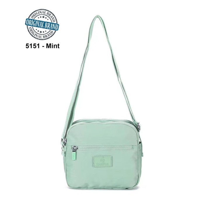 Terlaris Tas Original GUDIKA 5151 Selempang Import Batam/ tas wanita - mint