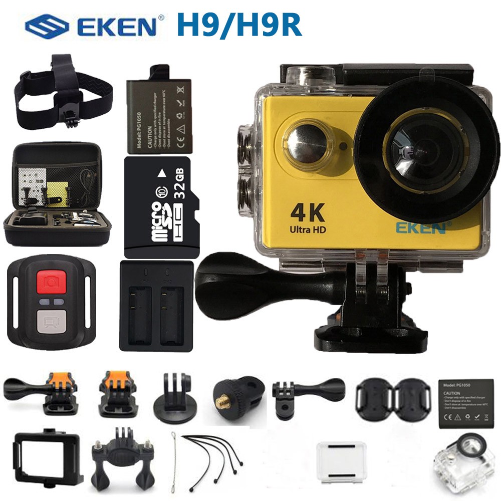 kamera EKEN H9R H9 Action Camera Ultra HD 4K Sports Camcorder Remote WiFi Mini Helmet go extreme