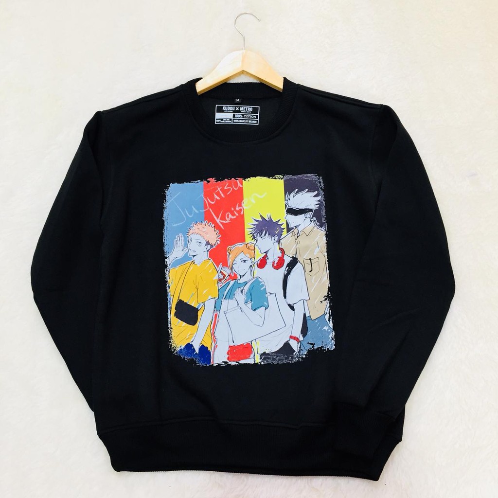 Crewneck Jujutsu Kaisen Art Anime Manga Jujutsu Kaisen