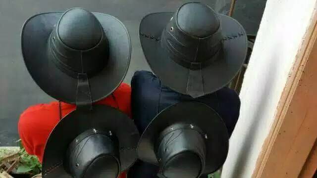 Grosir Topi cowboy coboy coboi koboy koboi kulit sapi asli made in Garut KUalitaS premium