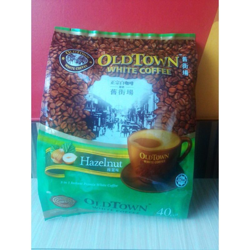 

Oldtown white coffe 3in1 hazelnut