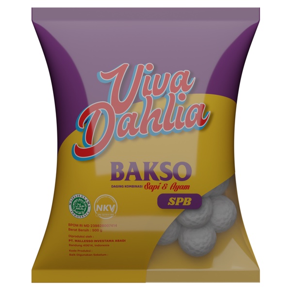 Jual Viva Dahlia Bakso Sapi Dan Ayam 500 Gram Shopee Indonesia