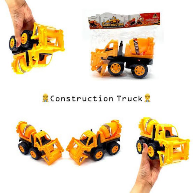 Mainan Truk Konstruksi Truck Double Construksi OCT6348