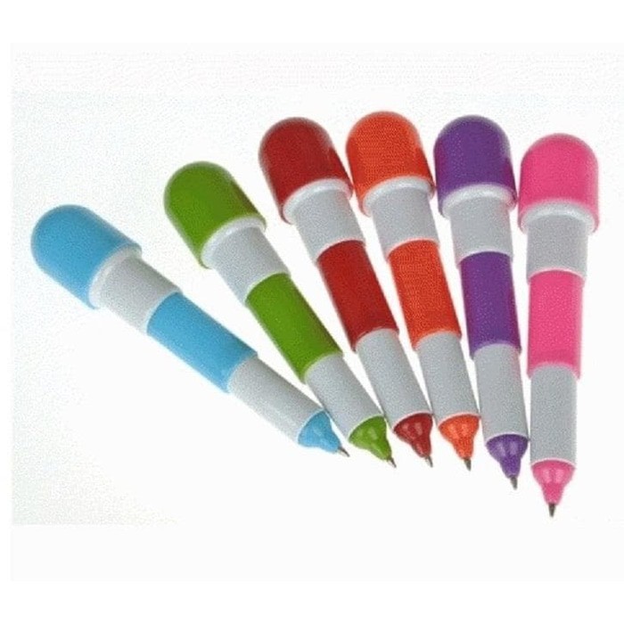 

Paket 50 Pcs Pulpen Kapsul Unik dan Lucu Promo