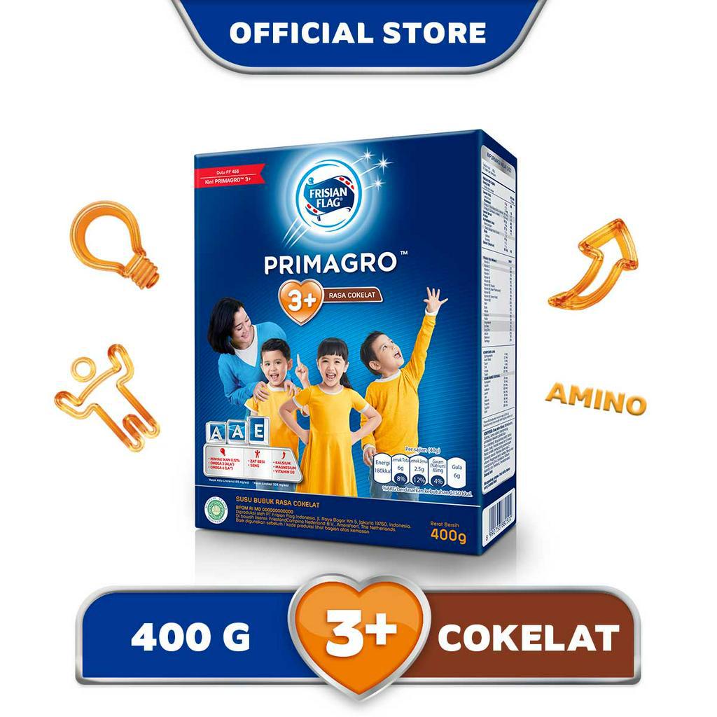 

Frisian Flag Primagro 3+ Coklat 400 gr - 1 Pcs