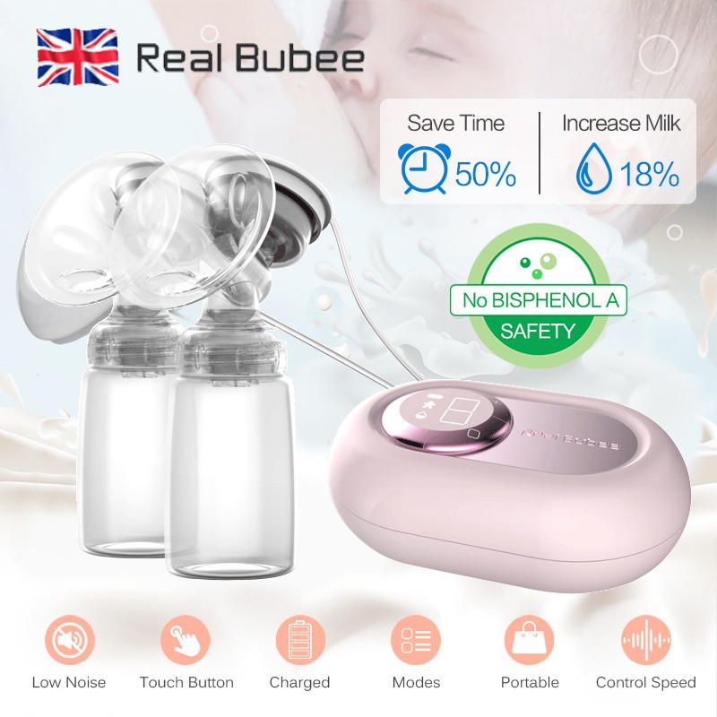 Rechargeable Real Bubee Pompa ASI Elektrik Ganda / Double Electric