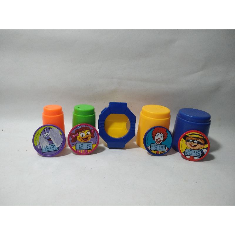 Maskot Arloji Jam Tangan Mainan Ronald Birdie Hamburglar Grimace Funny Fun Watch Happy Meal Mcd Mcdo