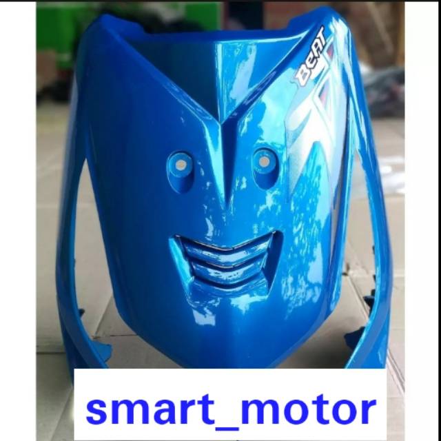 Tameng Depan Honda Beat Karbu - Biru