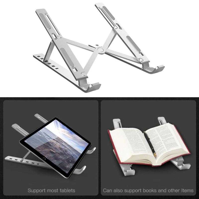 IDN TECH - NUOXI Laptop Stand Aluminium Foldable Adjustable 7 Height - N3
