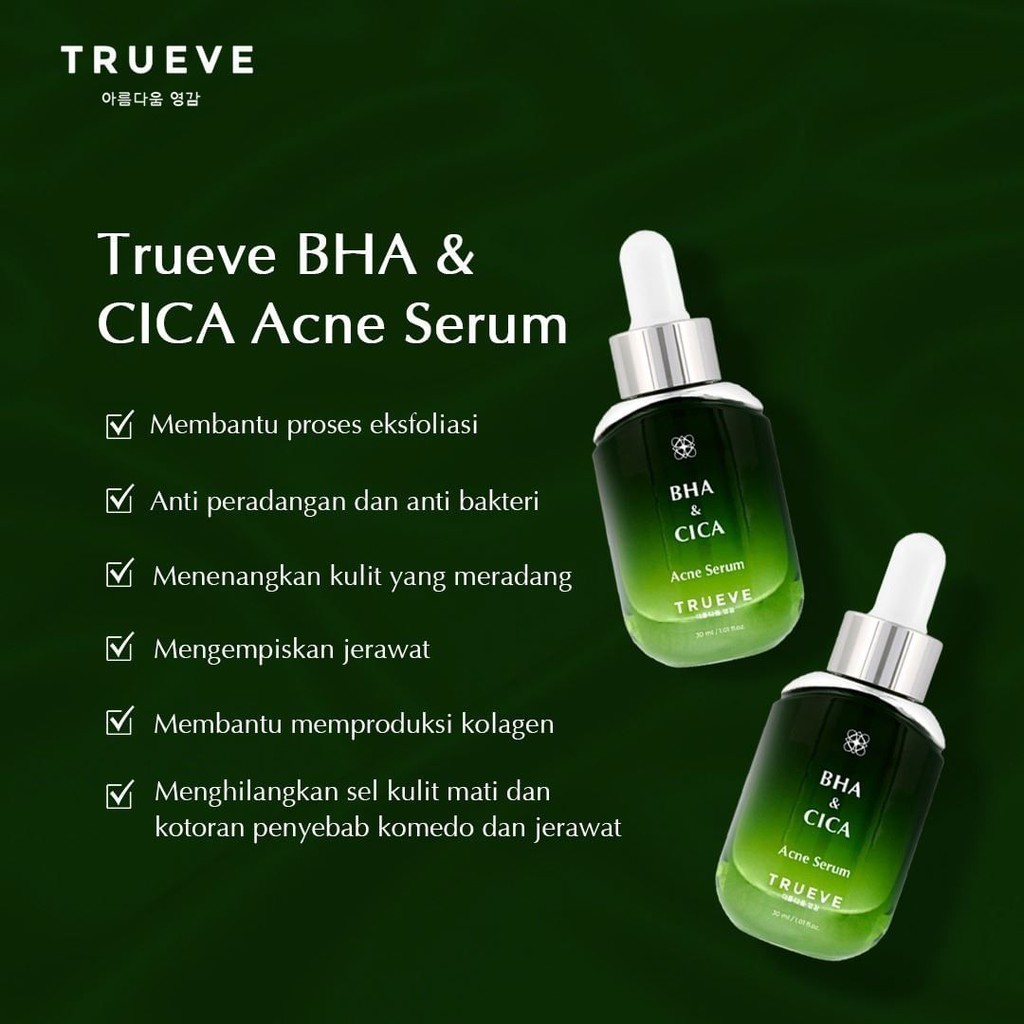 Trueve Skincare Koleksi Serum Wajah &amp; Eye Cream Gel