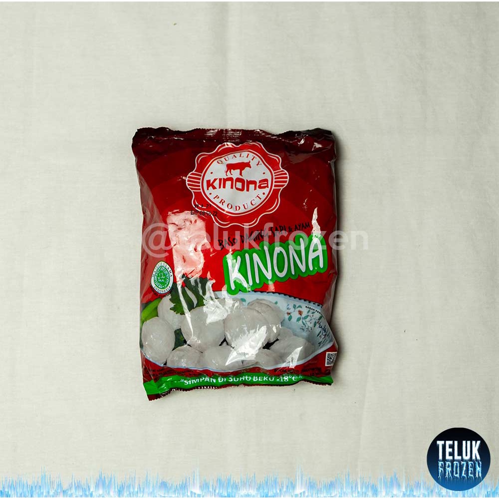 

Bakso sapi ayam kinona isi 50 butir pcs / baso daging halus kinona / bakso halal enak