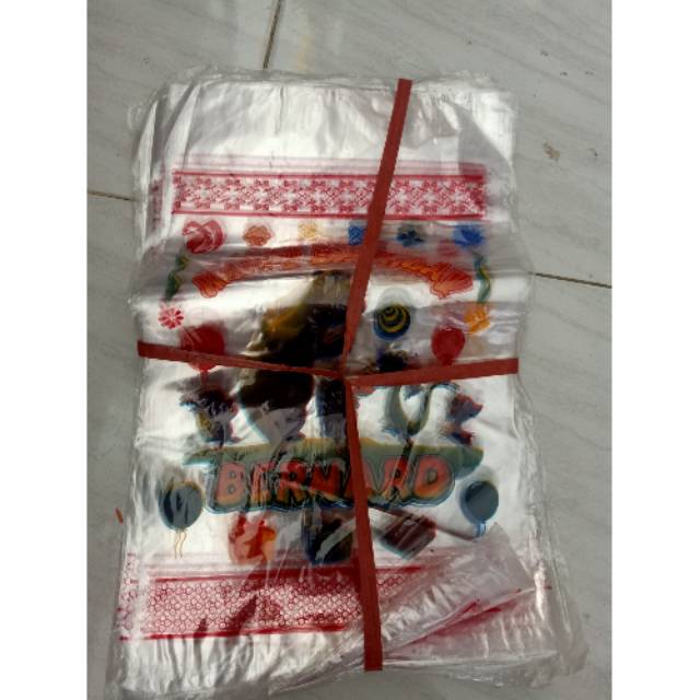 

Plastik ulang tahun 1 pak besar kecil tempat souvenir snack jajan ultah sovenir
