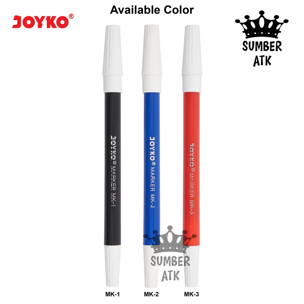 

Marker / Penanda / Spidol Joyko Hitam MK-1 / Biru MK-2 / Merah MK-3 - 1PCS
