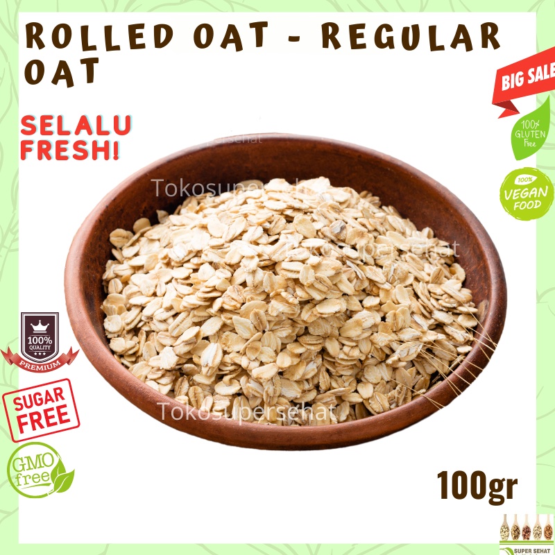 

REGULAR OAT NATURAL 100GR