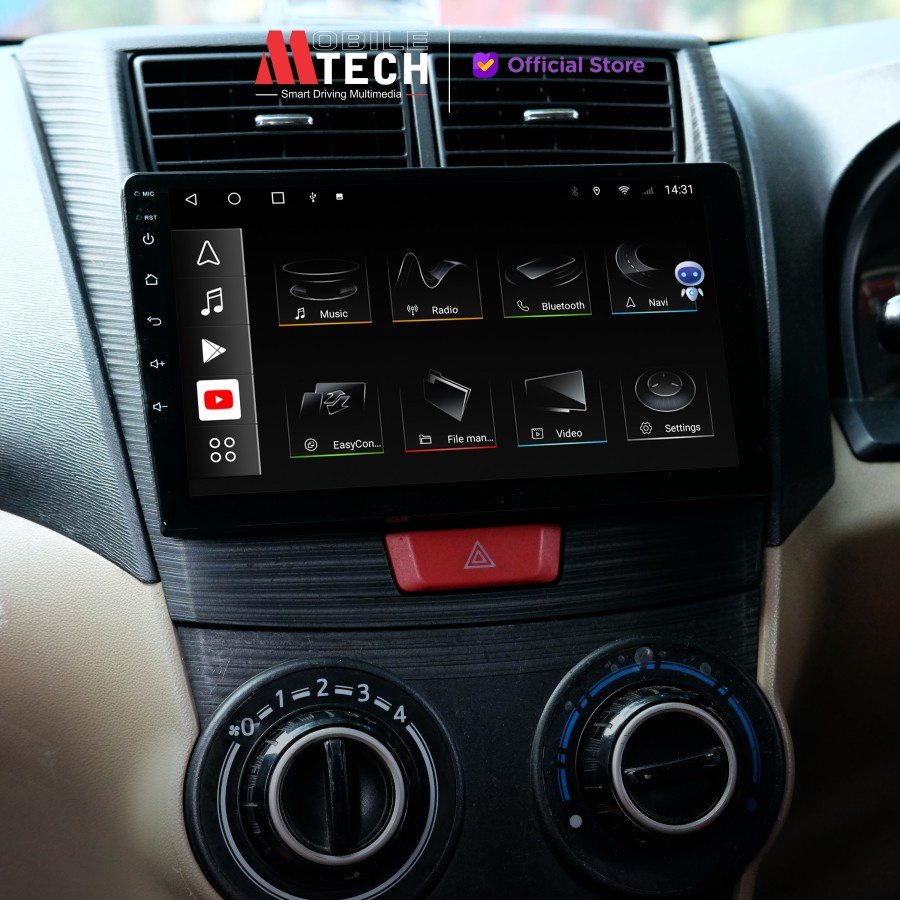 MTECH Android Head Unit 6Gb 9inch 10inch Universal Voice Command