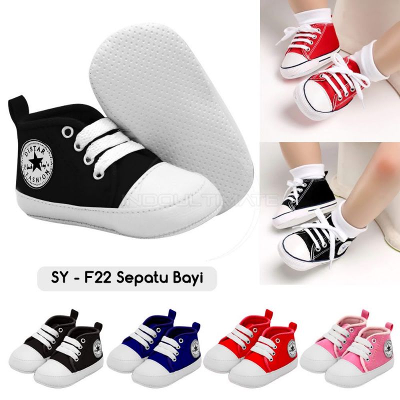 Sepatu Bayi Sneakers Prewalker 0-12 Bulan Sepatu Anak Sneakers Sepatu Bayi Sneakers Unisex