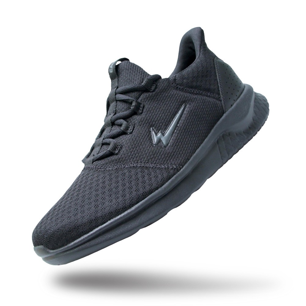 EAGLE Jarvis Black Sepatu Sekolah Hitam Dewasa Unisex Pria Wanita / Spatu Skolah Remaja Cowok Cewek