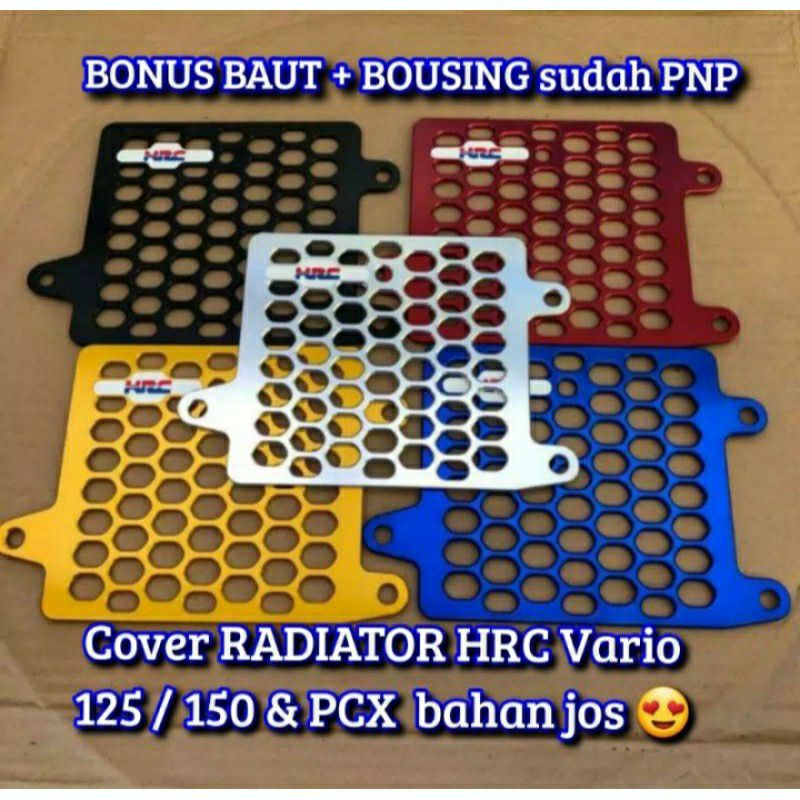 Cover Tutup Radiator untuk motor PCX Vario 125 Vario 150 ADV