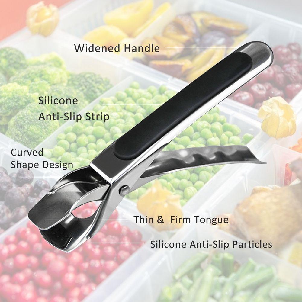 [Elegan] Klip Panci Untuk Air Fryer Silikon Alat Camping Dapur Gadget Handle Bowl Clip