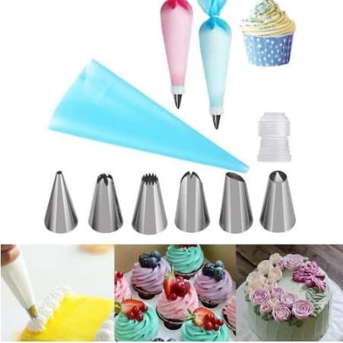 Cupcake Icing Piping Nozzles (6pcs)