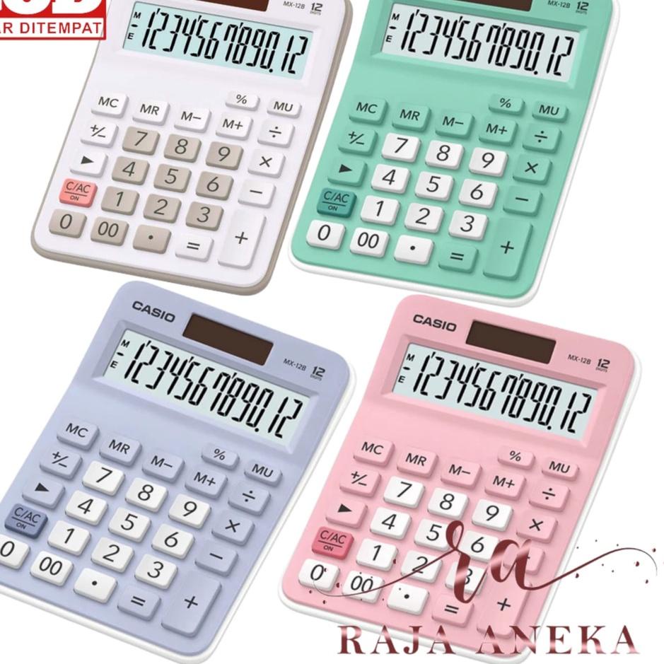 

Best! CASIO 12 DIGIT KALKULATOR CALCULATOR ALAT HITUNG MESIN HITUNG FANCY KANTOR OFFICE FANCY DELIGHT CALCULATOR CASIO SERIES MX 12 B MX12 B MX 12 WE 12 LB GN PK GARANSI RESMI ASABA
