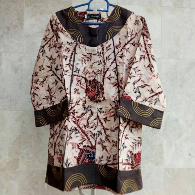 Preloved batik blazer wanita