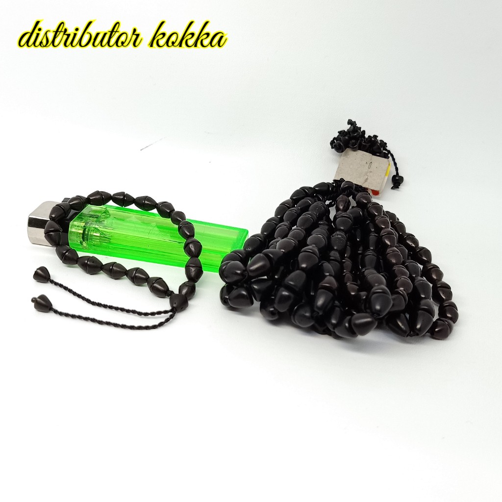 ( SUPER MURAH ) Harga grosir 10 pcs gelang Kokka kaukah tangkup hitam