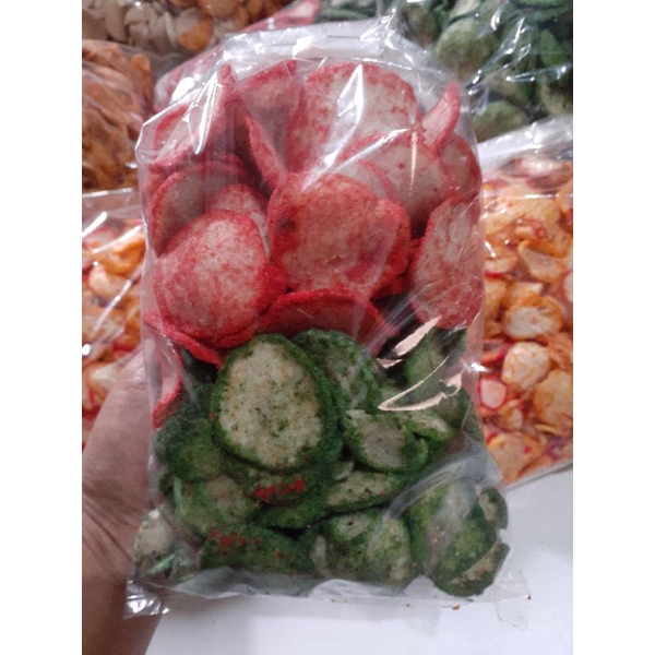 

BASRENG Bakso Goreng Rasa Balado Cabe Ijo 200gr