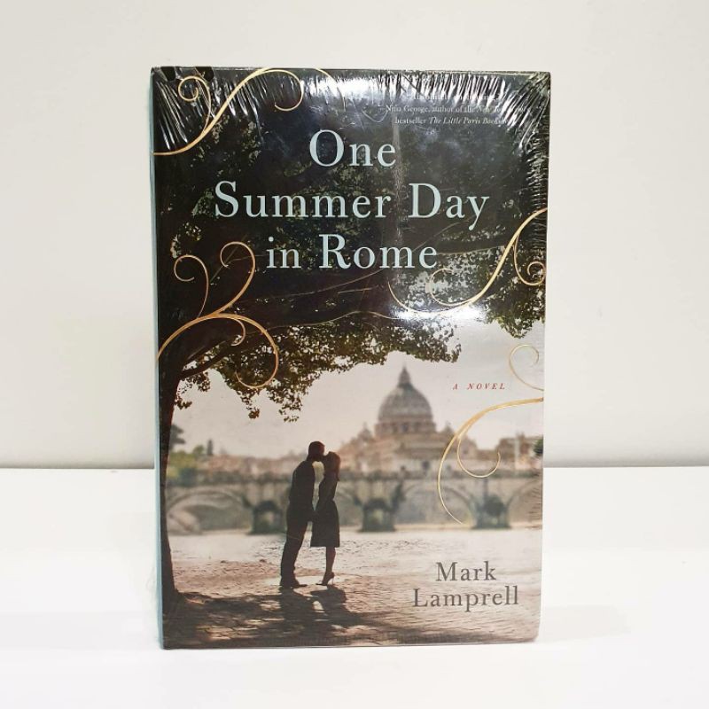 Novel Inggris HC, segel. One SUMMER Day in Rome