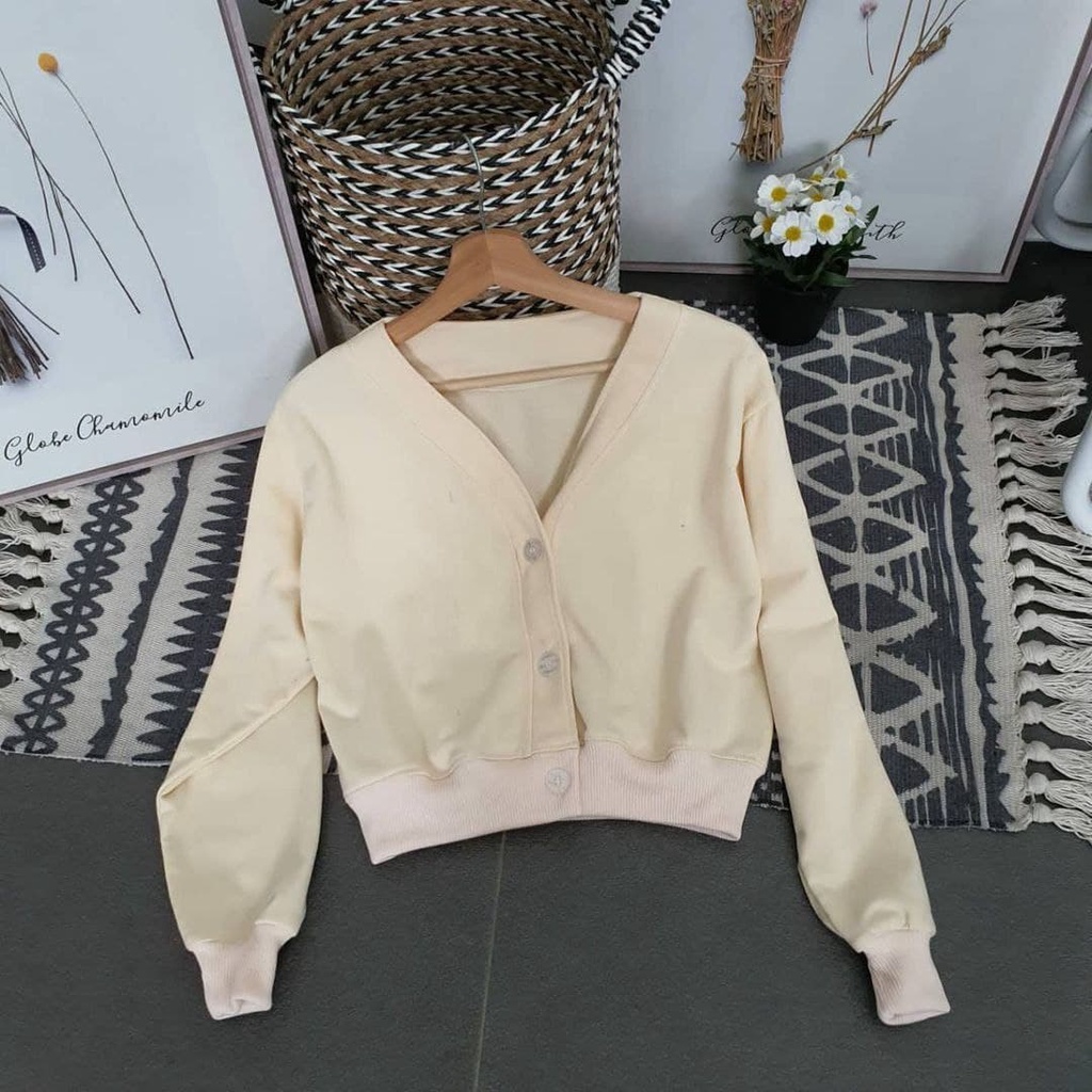 Nara Grosir - Lalisa Crop Sweater l Sweater Crop Wanita