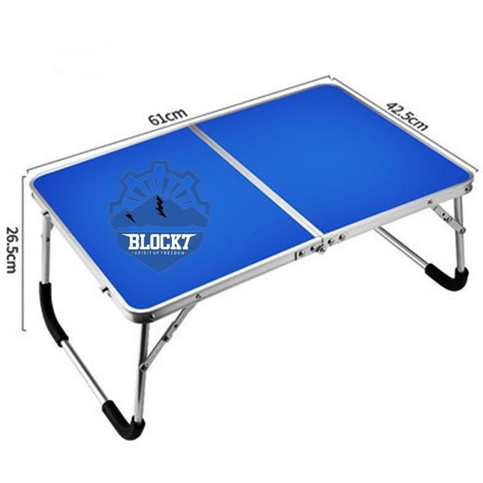 Meja Lipat Portable | Stand Laptop | Meja Laptop Portable | Biru