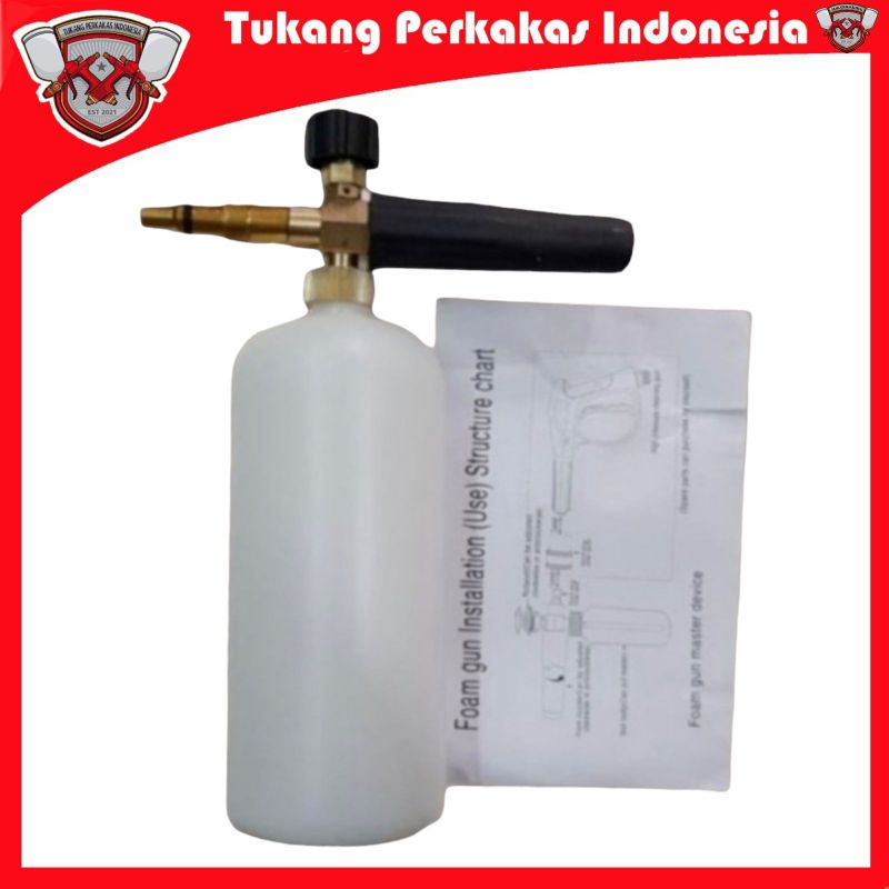 FOAM LANCE JET CLENER HIGH PRESSURE - SNOW WASH FOAM LANCE BOTOL TABUNG SALJU JET CLENER