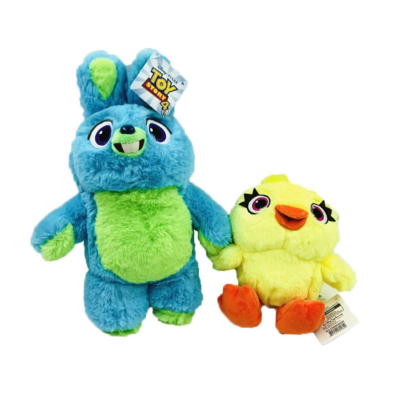 New Funny Toy Story 4 Bunny And Duck Cute Soft Plush Stuffed Doll Kids Toys Gift