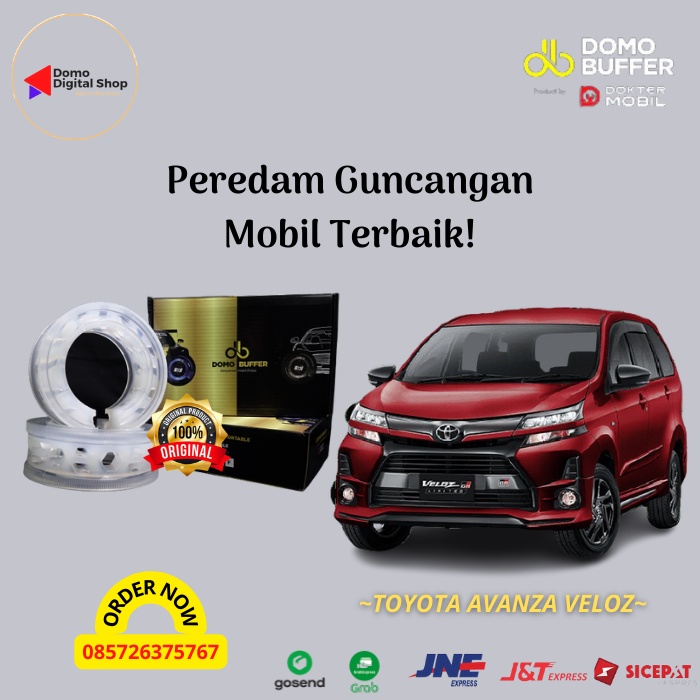 Domo Buffer Mobil Toyota Avanza Veloz Spring Buffer Karet Shock Stabilizer solus Peredam Guncangan