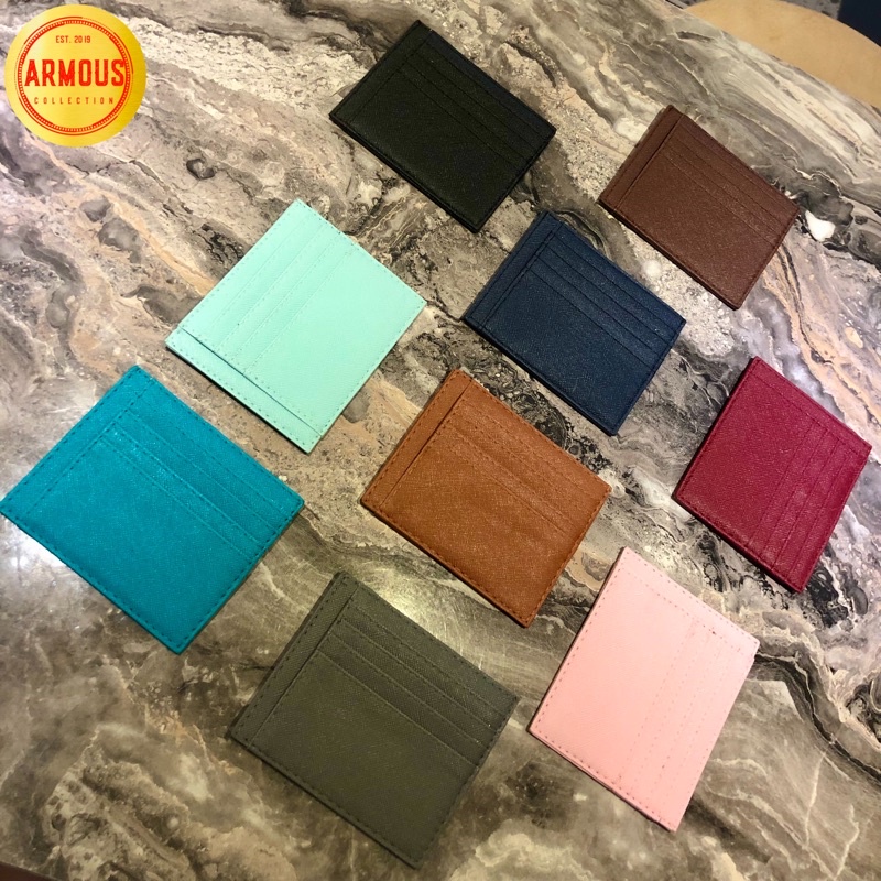 DOMPET KARTU TIPIS PRIA WANITA SLIM CARD HOLDER 10 SLOT KARTU TERMURAH