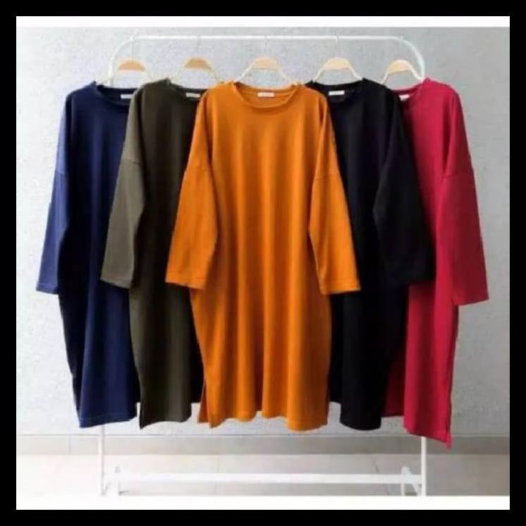 TUNIK MURAH ATASAN WANITA Carina Tunik TUNIK MUSLIM BAJU WANITA - Hitam