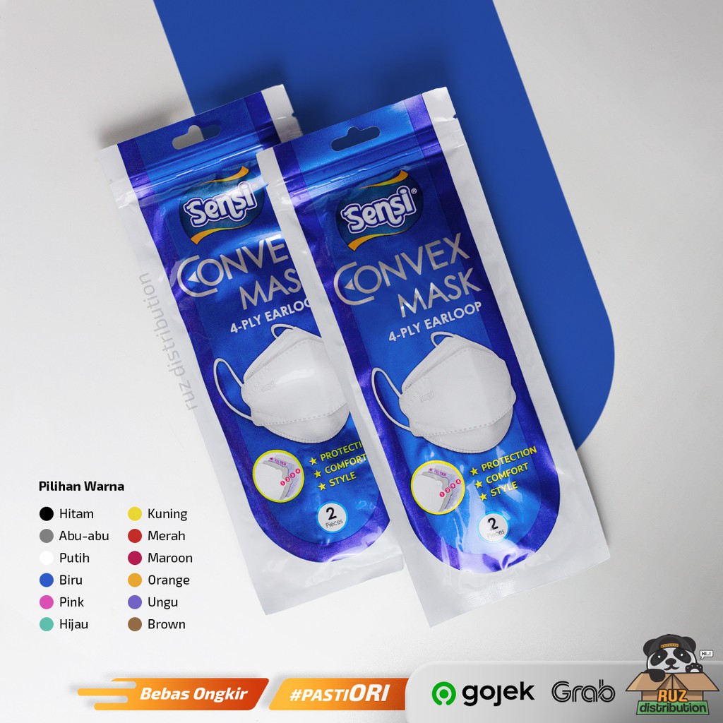 Sensi Convex Sachet Isi 2pcs