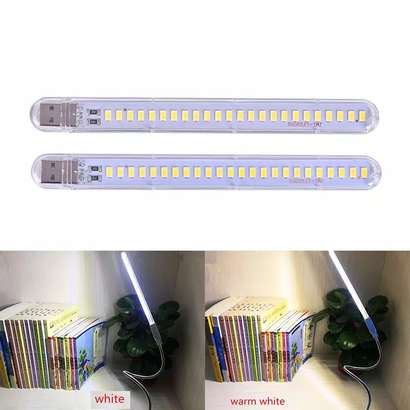 Lampu led usb 24 mata led lampu baca lampu aquarium lampu darurat