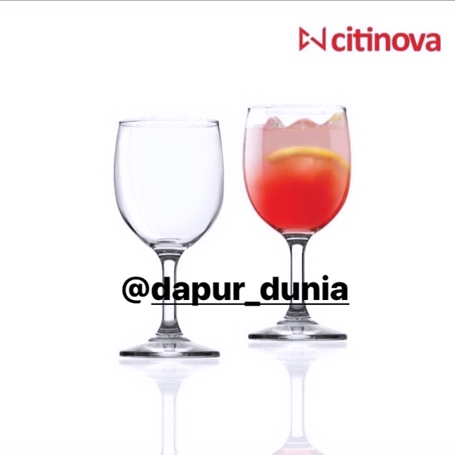 Gelas set kaca citinova spring 6pcs ( 340ml )